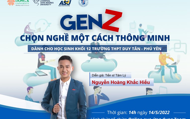 Hội Thảo: "Gen Z Chọn Nghề Một Cách Thông Minh" Dành Cho Học Sinh Khối 12 Trường THPT Duy Tân - Phú Yên